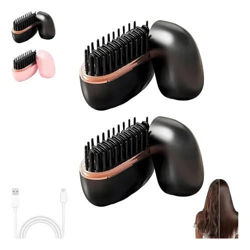 Plancha De Pelo Portátil Recargable Inalámbrica 2 En 1.5