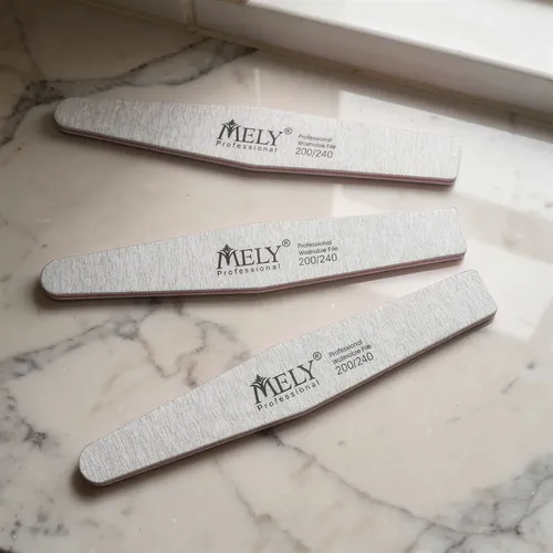 Pack X3 Limas Obelisco 200/240 Gramaje Suave Manicuria Mely
