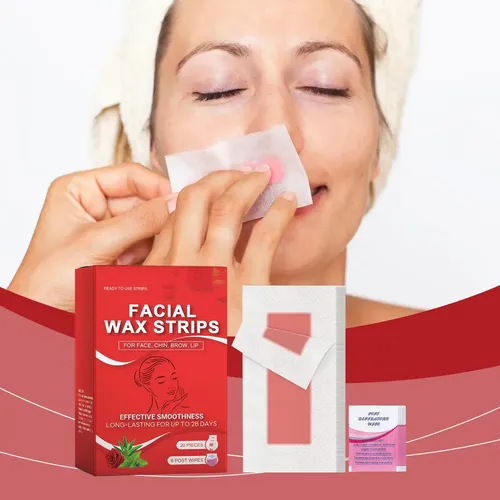 Tiras De Cera Para Cara Cera Depilatoria Depilación Facial