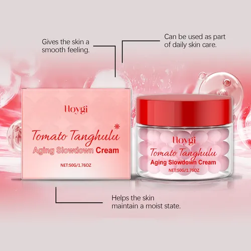 Hidratante Facial En Cápsula De Tomate Hoygi Para Hidratar Y