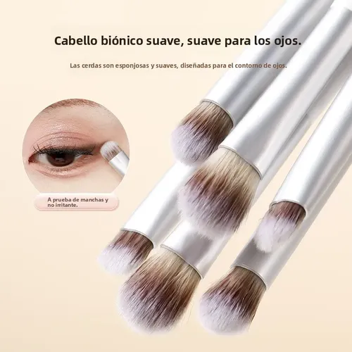 Xixi Pincel De Ojos Suave 3 Pcs Cabello Puro Maquillaje Set