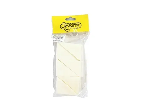 Esponja Triángulo Látex Jessamy Pack 6 Maquillaje Profesional