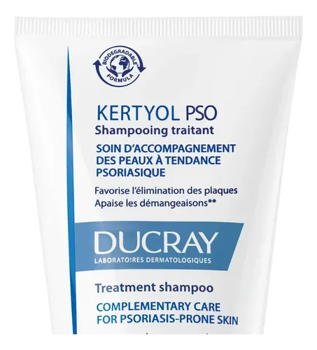 Shampoo Ducray Kertyol en tubo depresible de 125mL por 1 unidad