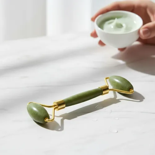 Roller De Jade Doble Masage Anti Age Facial Y Corporal Relax