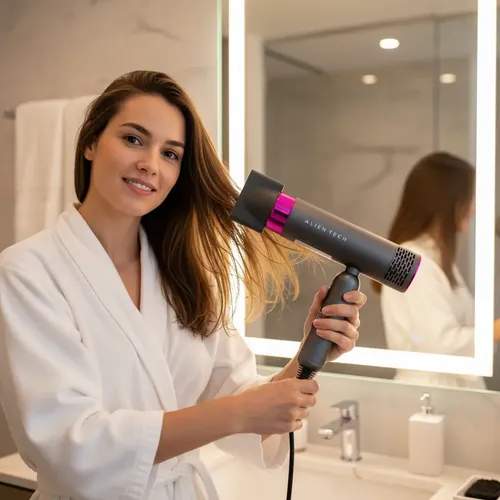 Secador De Pelo Frio Calor Alta Potencia 220v Secado Rapido