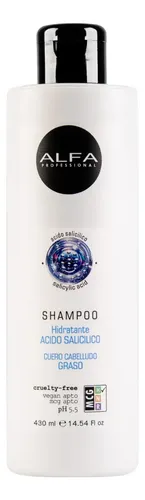 Shampoo Cabello Graso Alfa Free 430 Ml