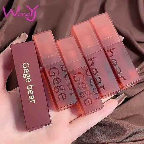 Labial Mate Terciopelo Larga Duración Gege Bear Color 04