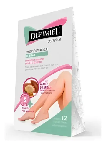 Bandas Depilatorias Para Cuerpo Pieles Sensibles Depimiel