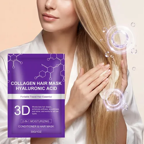 3d Collagen Hair Mask, Hydrating Treatment, Deep
