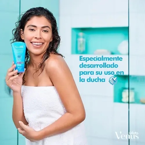 Crema Depilatoria Corporal De Ducha Venus 150 ml