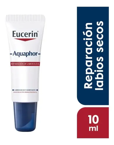 Eucerin Aquaphor Reparación De Labios Secos Agrietados X10ml