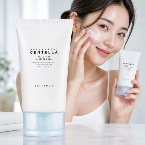 Crema Hidratante Profunda Hyalu Cica Skin1004 Cara