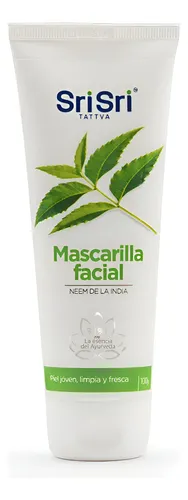 Mascarilla Facial Srisri Ayurveda Con Neem De India X 100ml