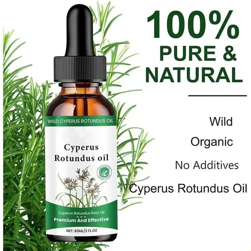 2 Unidades De Aceite 100% Cyperus Rotundus, Elimina El Vello