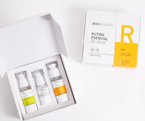 Skincare Rutina Facial Relax Kit De Viaje Biobellus Full