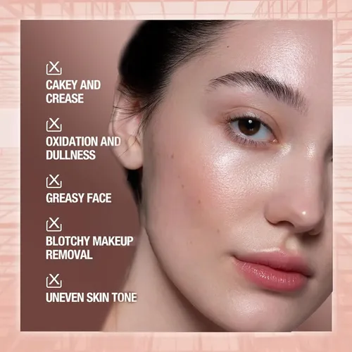 Caizhuang Imprimador Facial Mate Vegano De Larga Duración,