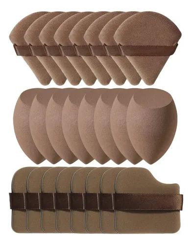 – Set De Esponjas Para Maquillaje Con Aplicador De Base Zzl-