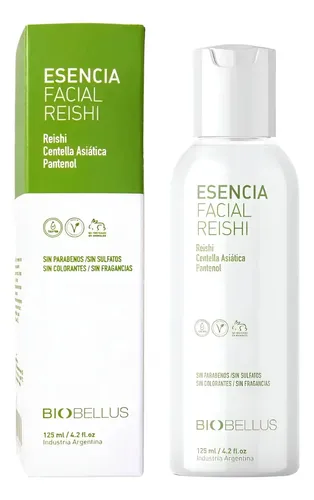 Esencia Facial Reishi Regenerador Hidratante Biobellus x125ml