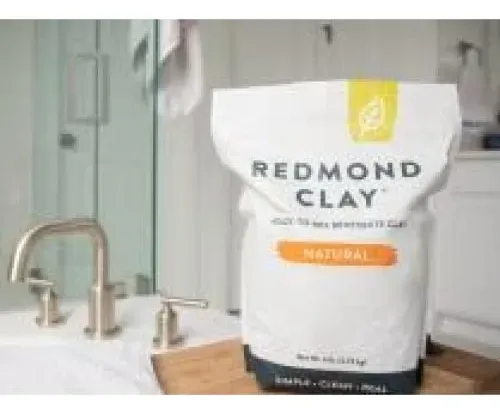Arcilla De Bentonita Natural Redmond 2.7kg Mascarilla Calma