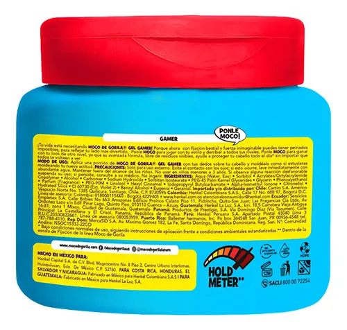Gel para cabello Moco de Gorila Gamer 270g