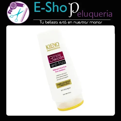 Kleno Triple Accion Mascara Anti Frizz Sin Enjuague X2