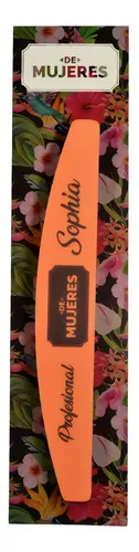 Buffer Demujeres para Uñas Recta con Punta Redonda Profesional