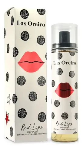 Body Splash Las Oreiro Red Lips 100 Ml Mujer