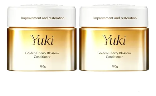 Yuki Mascarilla Capilar Flor De Cerejeira Dorada 180g