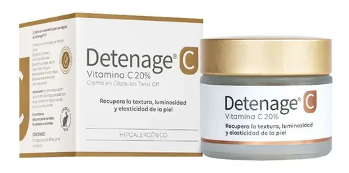 Detenage C Crema En Cápsulas Vitamina C 20% Antiarrugas