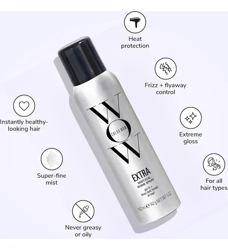 Spray Brillo Color Wow Extra Místico 180ml Protección