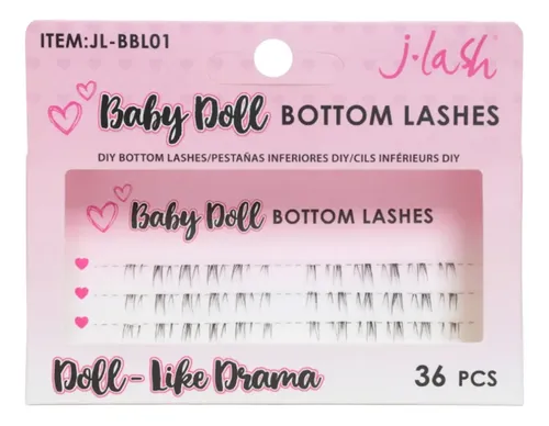 Pestañas Postizas Inferiores J.lash Baby Doll Diy X36