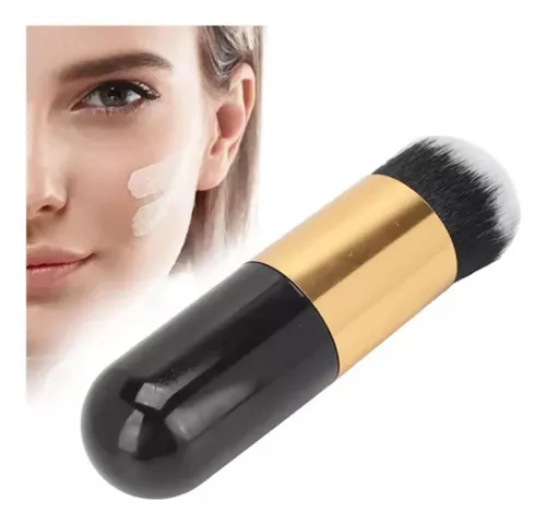 Brocha Kabuki Para Base Líquida Maquillaje Makeup