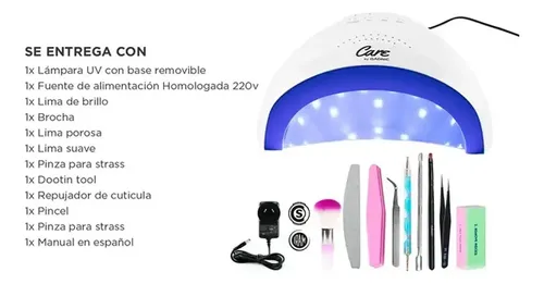 Lampara Horno Cabina Uv Led 48 W Secador Gel Semipermanente