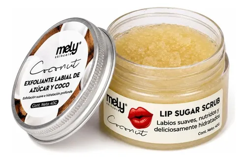 Exfoliante Para Labios Hidratante Reparador Lip Sugar Coco