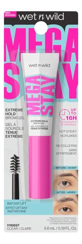 Gel Para Cejas Wet N Wild Mega Stay Extreme Hold, Ligero, No