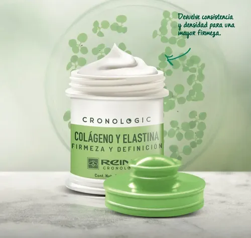Crema Facial Reino Antiarrugas Colágeno Elastina Protector Solar 55g Día Noche