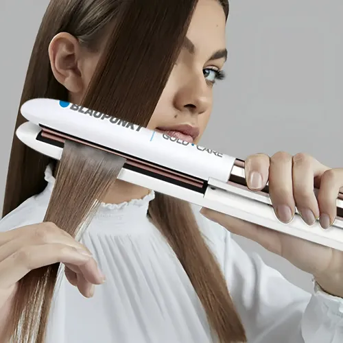 Planchita Pelo Alisador Cabello Blaupunkt Gold Care Turmalin