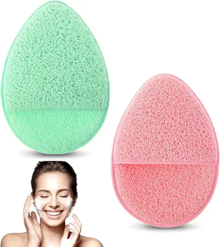 Esponja Facial Limpiador Exfoliante De Rostro Forma Gota