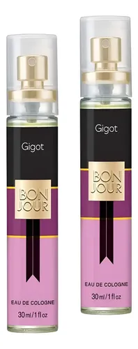 2 Gigot Bonjour Eau De Cologne Perfume Para Mujer 30ml