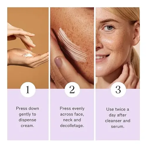 Crema Hidratante Rostro Y Cuello Lilyana Naturals Rosa