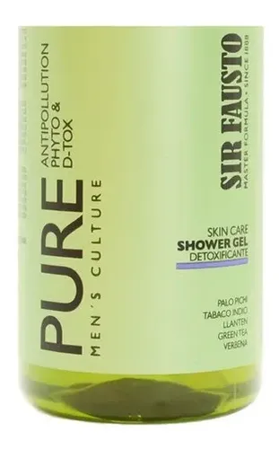 Sir Fausto Pure Shower Gel Ducha Corporal Detox 250ml Local