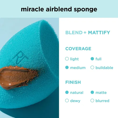 Esponja Para Mezclar Maquillaje Real Techniques Miracle Airb