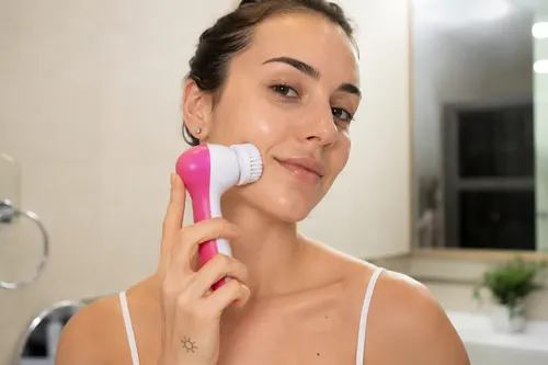 Cepillo Limpiador Facial Masajeador Exfoliante 5 En 1