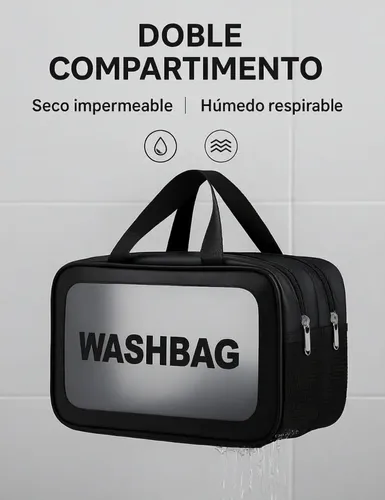 Set 3 Neceser Bolso Organizador Viaje Maquillaje Cosméticos