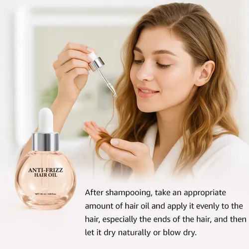 Aceite Capilar Anti Frizz 50 Ml Para Todo Tipo De Pelo