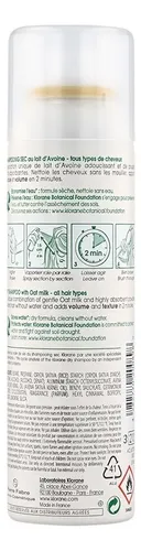 Shampoo Seco Klorane Leche De Avena Spray 150ml