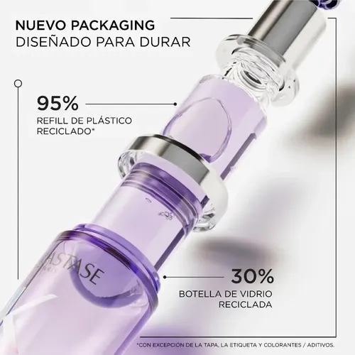 Aceite Capilar Kérastase L’Huile Cicagloss Blond Absolu Refillable, Para Cabello Rubio Dañado, 75 ml