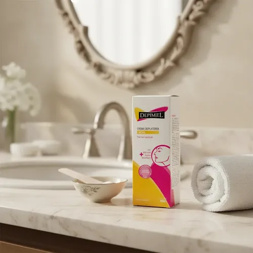 Crema Depilatoria Para Rostro Depimiel X 40 Gr