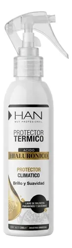 Spray Protector Termico Acido Hialuronico Brillo 200ml Han