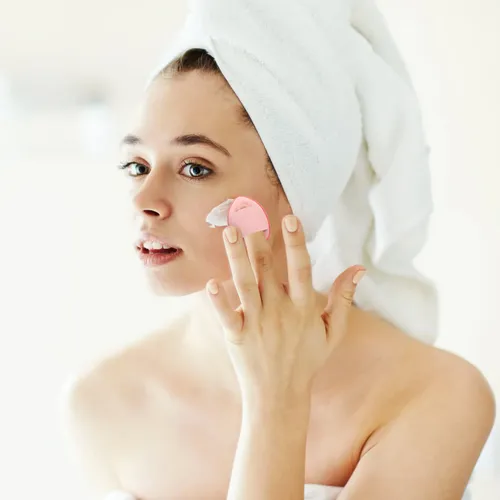 Mini Puff De Dedo Para Maquillaje Facial 7 Pzs Reutilizables